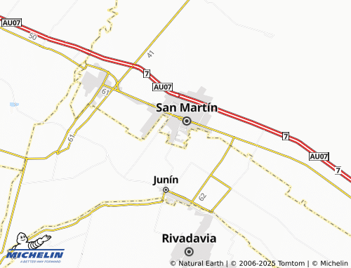 MICHELIN La Colonia map - ViaMichelin