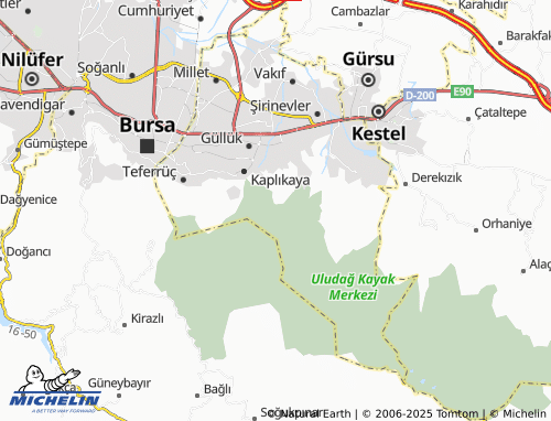 Mappa MICHELIN Balaban - ViaMichelin