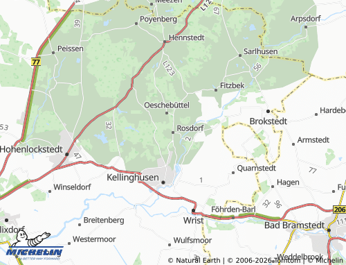 MICHELIN Rosdorf map - ViaMichelin
