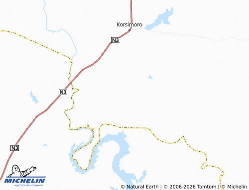 Mapa MICHELIN Ouidi - ViaMichelin