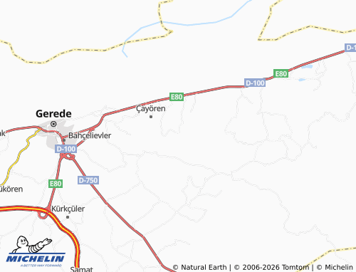 Mappa MICHELIN Bahçedere - ViaMichelin