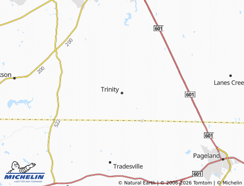 Mapa MICHELIN Trinity - ViaMichelin