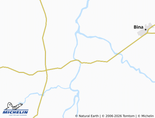 Mapa MICHELIN Korwal - ViaMichelin