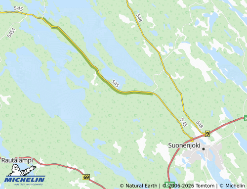 MICHELIN Tapiola map - ViaMichelin