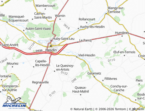 Mapa MICHELIN Saint-Georges - ViaMichelin