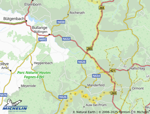 Carte MICHELIN Buchholz - ViaMichelin