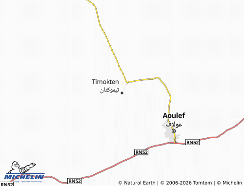 Mapa MICHELIN Teemouktan - ViaMichelin
