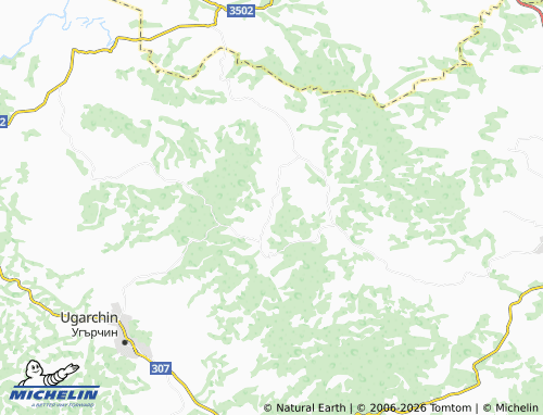 MICHELIN-Landkarte Kalenik - ViaMichelin