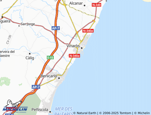Kaart MICHELIN Les Salines - ViaMichelin
