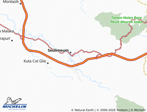 MICHELIN Buga map - ViaMichelin