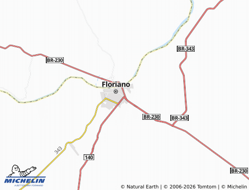 Carte MICHELIN Sambaíba Nova - ViaMichelin