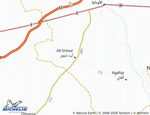 MICHELIN Ayt Eemour map - ViaMichelin