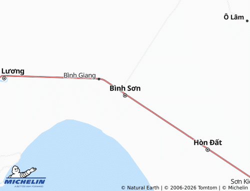 Mapa MICHELIN Bình Sơn - ViaMichelin