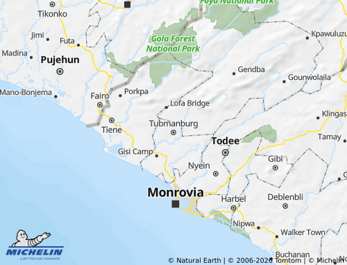 Mappa MICHELIN Bomi - ViaMichelin