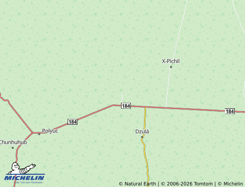 Mappa MICHELIN Xyatil - ViaMichelin