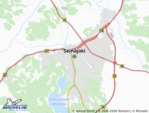 MICHELIN-Landkarte Seinäjoki - ViaMichelin