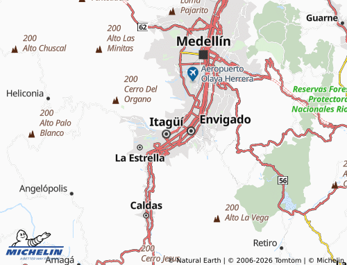Carte MICHELIN Centro - ViaMichelin