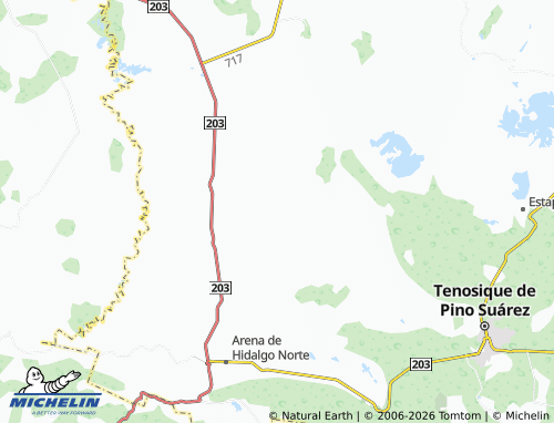 Mappa MICHELIN Santa Lucía - ViaMichelin