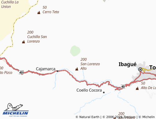 MICHELIN Guaico map - ViaMichelin