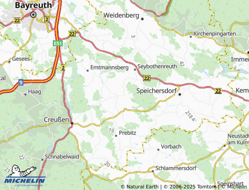 Mapa MICHELIN Birk - ViaMichelin
