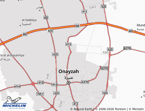 MICHELIN-Landkarte al-Narjis - ViaMichelin