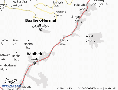 Mapa MICHELIN Maqraq - ViaMichelin
