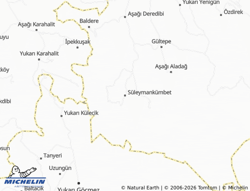 MICHELIN Süleymankümbet map - ViaMichelin
