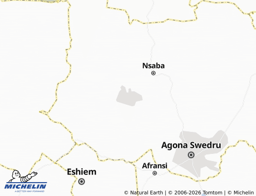 MICHELIN Nyakrom map - ViaMichelin