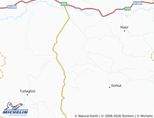 Mappa MICHELIN Akdeğirmen - ViaMichelin