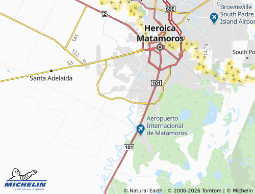 Mapa MICHELIN Martha Rita Prince - ViaMichelin