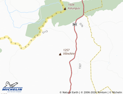 Mappa MICHELIN Mzungunika - ViaMichelin