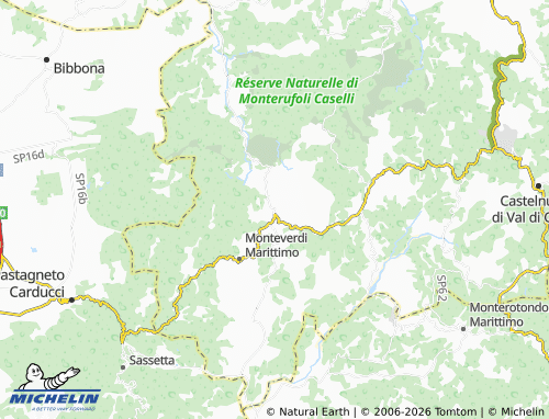 MICHELIN Canneto map - ViaMichelin