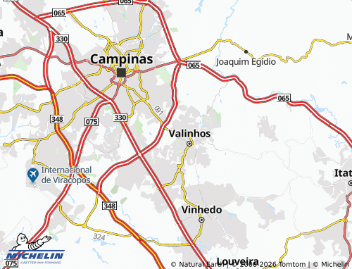 Mapa MICHELIN Chácara Flora - ViaMichelin