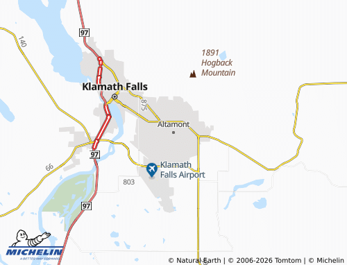 Mapa MICHELIN Altamont - ViaMichelin