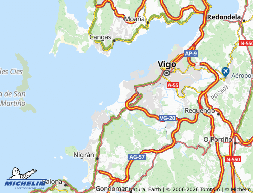 MICHELIN-Landkarte Igrexa - ViaMichelin