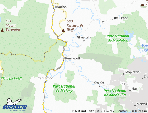 MICHELIN Coolabine map - ViaMichelin