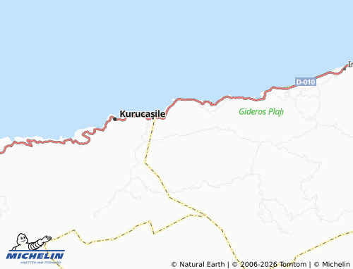 MICHELIN Emirler map - ViaMichelin