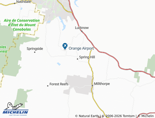 Mapa MICHELIN Spring Hill - ViaMichelin