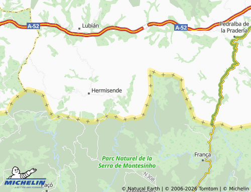 MICHELIN La Tejera map - ViaMichelin
