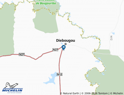 Mappa MICHELIN Kpakpara - ViaMichelin