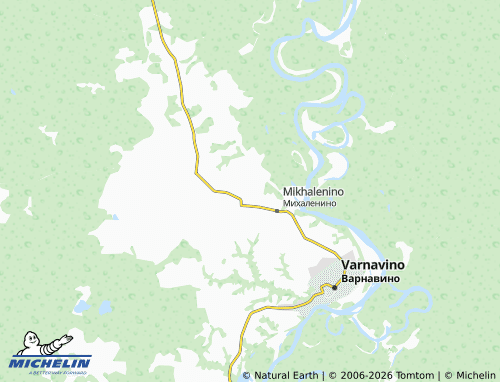 MICHELIN-Landkarte Zabolot'ye - ViaMichelin