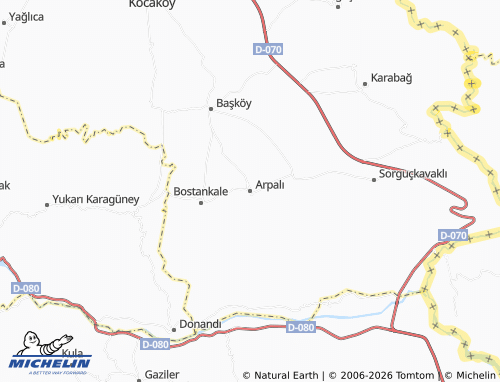 Mappa MICHELIN Arpalı - ViaMichelin
