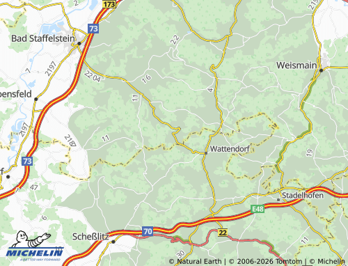 Mappa MICHELIN Kümmersreuth - ViaMichelin