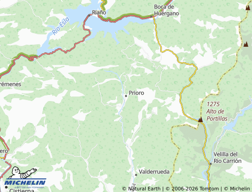 Kaart MICHELIN Prioro - ViaMichelin