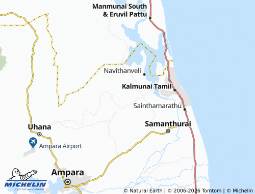 MICHELIN Chalambaikerny 01 map - ViaMichelin