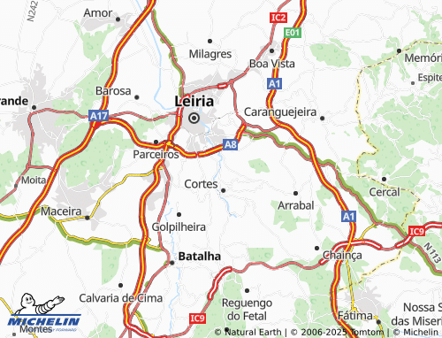 Mapa MICHELIN Zambujo - ViaMichelin
