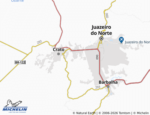 Mapa MICHELIN Barro Branco - ViaMichelin