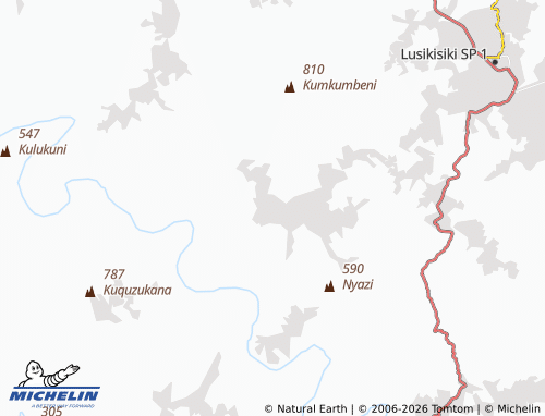 MICHELIN-Landkarte Maxuxubeni - ViaMichelin
