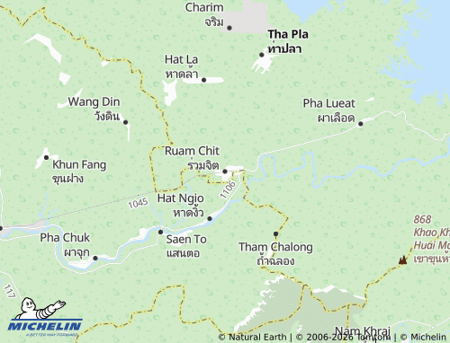 Mapa MICHELIN Ruam Chit - ViaMichelin