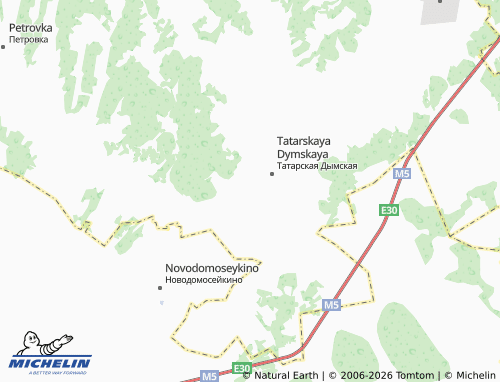 MICHELIN-Landkarte Suyk-Chishma - ViaMichelin